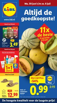 Lidl folder voorblad