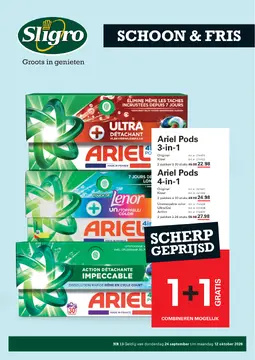 Sligro folder voorblad