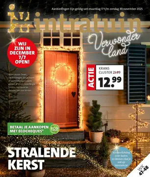Intratuin folder voorblad