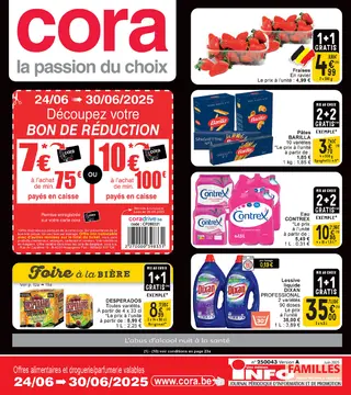 Cora couverture de brochure