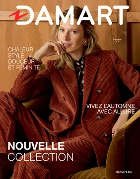 Damart couverture de brochure
