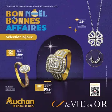 Auchan couverture de brochure