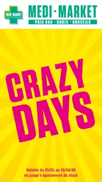 Medi-Market couverture de brochure