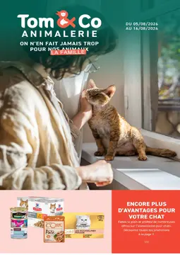 Tom & Co couverture de brochure