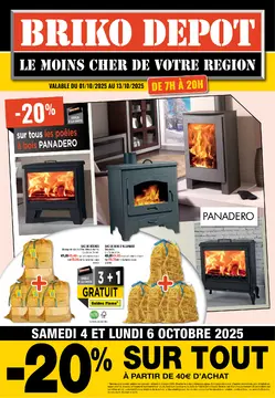 Briko Depot couverture de brochure