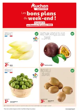 Auchan couverture de brochure