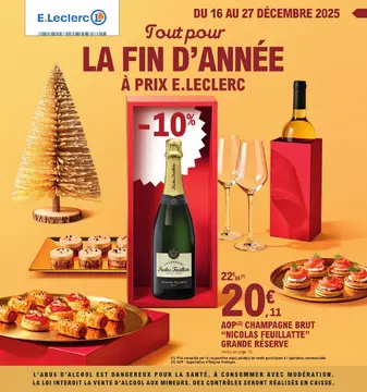 E.Leclerc couverture de brochure