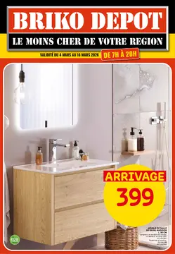 Briko Depot couverture de brochure