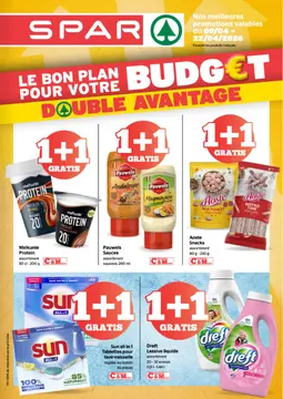Spar couverture de brochure