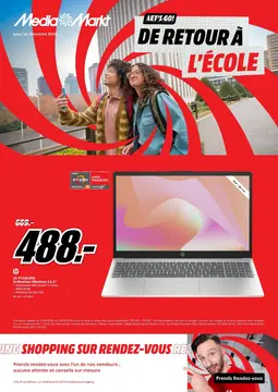 MediaMarkt couverture de brochure