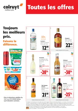 Colruyt couverture de brochure