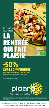 Picard couverture de brochure