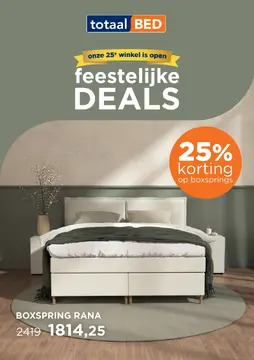 totaalBED folder voorblad