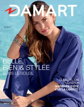 Damart couverture de brochure