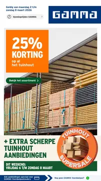 GAMMA folder voorblad