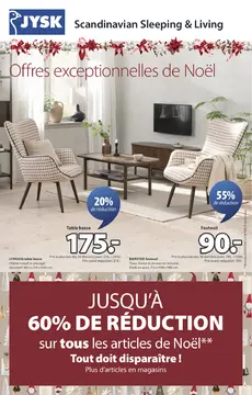 JYSK couverture de brochure