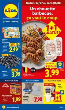 Lidl couverture de brochure