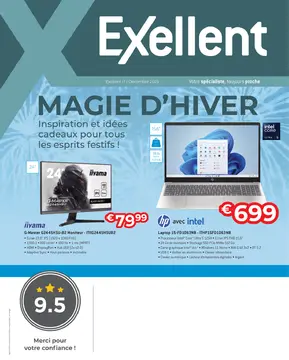 Exellent couverture de brochure