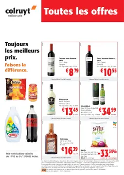 Colruyt couverture de brochure