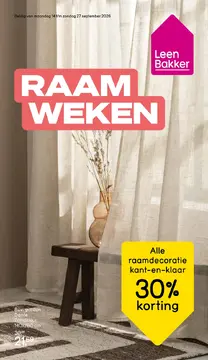 Leen Bakker folder voorblad