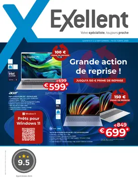 Exellent couverture de brochure