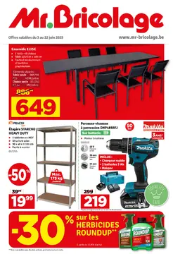 Mr Bricolage couverture de brochure