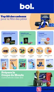 Bol.com couverture de brochure