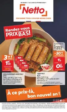 Netto couverture de brochure