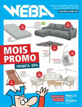 WEBA couverture de brochure