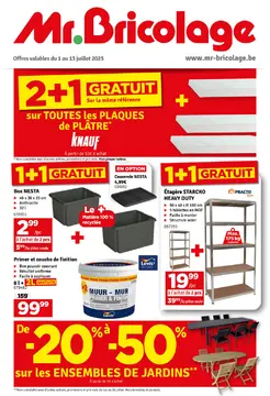 Mr Bricolage couverture de brochure