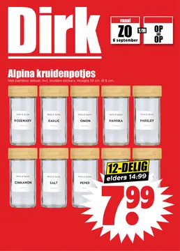 Dirk Kanskoopjes  folder voorblad