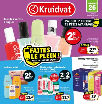 Kruidvat couverture de brochure