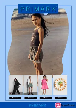 Primark couverture de brochure