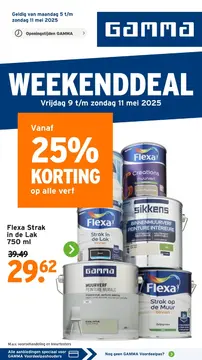 GAMMA folder voorblad