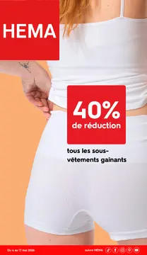 HEMA couverture de brochure