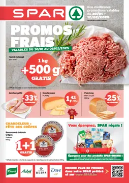 SPAR couverture de brochure