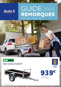 Auto 5 couverture de brochure