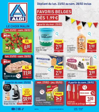 ALDI couverture de brochure