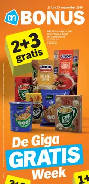 Albert Heijn folder voorblad
