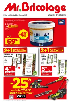 Mr Bricolage couverture de brochure