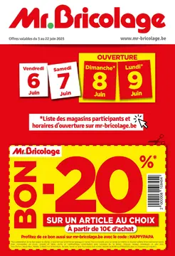 Mr Bricolage folder voorblad