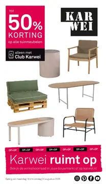 Karwei folder voorblad