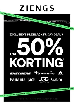 Ziengs Schoenen folder voorblad