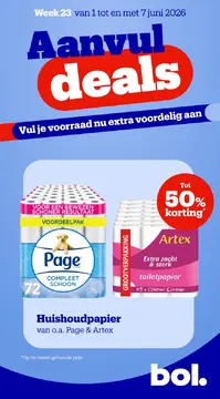Bol.com folder voorblad