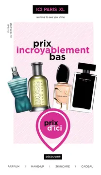 ICI PARIS XL couverture de brochure