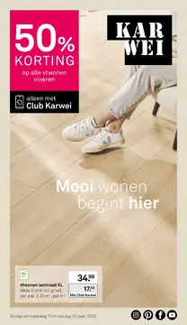Karwei folder voorblad