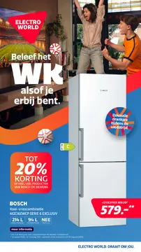 Electro World folder voorblad