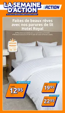 Action couverture de brochure
