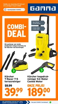 GAMMA folder voorblad