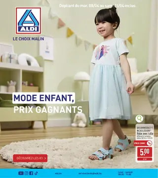 ALDI couverture de brochure